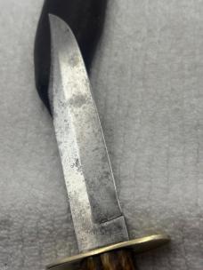 Joseph Allen & Sons Non-XLL Fixed Blade Vintage Hunting Knife Made In Sheffield England (26)