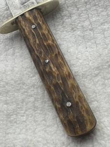 Joseph Allen & Sons Non-XLL Fixed Blade Vintage Hunting Knife Made In Sheffield England (26)