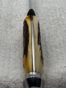 Case XX USA Fixed Blade Stag Handle Sheath Knife (29)