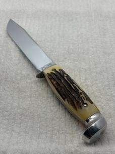 Case XX USA Fixed Blade Stag Handle Sheath Knife (29)