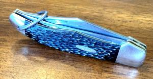 Kabar Large Two Blade Folding Hunter With D-Ring Vintage