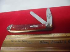 CASE XX 6254 RED JIGGED BONE TRAPPER CHEVROLET CUSTOM BOLSTERS 2021 SWEET COLLECTORS ITEM FOR SOME