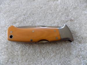 Rare AL MAR 3001 sere Knife Seki Japan 095/200. Westinghouse micarta