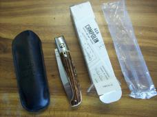 A.G.A. Campolin Pattada Scarce Italian Automatic Genuine Stag/Antler UNUSED W/Pouch & Box