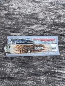 Case 2019 Amber Bone Equestrian’s Knife