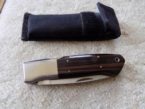Parker Cut Co Lockback knife with original sheath
