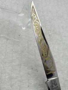 Fightin Rooster Frank Buster Cutlery Co 2 Blade Serpentine Muskrat (55)