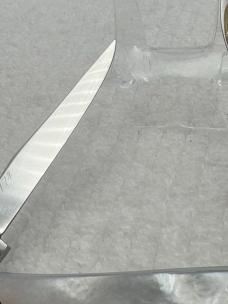 Fightin Rooster Frank Buster Cutlery Co 2 Blade Serpentine Muskrat (55)