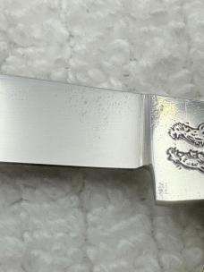 Fightin Rooster Frank Buster Cutlery Co 2 Blade Serpentine Muskrat (55)