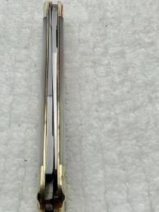 Fightin Rooster Frank Buster Cutlery Co 2 Blade Serpentine Muskrat (55)