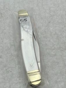 Fightin Rooster Frank Buster Cutlery Co 2 Blade Serpentine Muskrat (55)