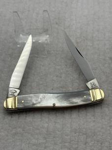 Fightin Rooster Frank Buster Cutlery Co 2 Blade Serpentine Muskrat (55)