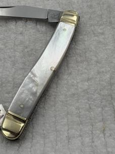 Fightin Rooster Frank Buster Cutlery Co 2 Blade Serpentine Muskrat (55)