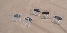 Buck Knives Plexiglas Stands 5 Of Them NOS 1/8" Clearance Pocket Knives And Some Fixed Blades
