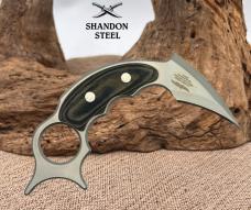 Gil Hibben Claw II - Micarta w/Sheath GH2028MCNB New in Box Fixed Blade Knife