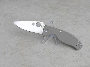 Spyderco Tenacious Folding Knife Brown G-10 Handle M4 Blade C122GBNM4P - NEW