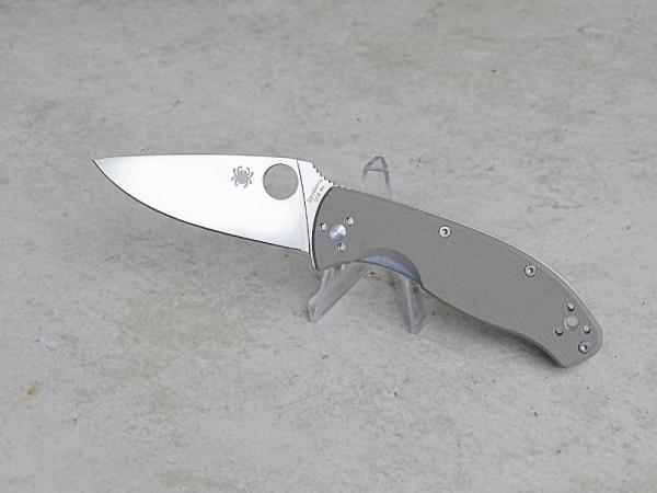 Spyderco Tenacious Folding Knife Brown G-10 Handle M4 Blade C122GBNM4P - NEW