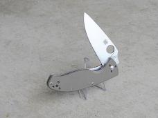 Spyderco Tenacious Folding Knife Brown G-10 Handle M4 Blade C122GBNM4P - NEW