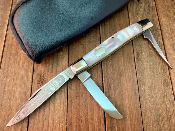 Bulldog Rancher Stockman Cracked Ice Celluloid 2000 to 2004 Bulldog Rancher Stockman Cracked Ice Celluloid 2000 to 2004