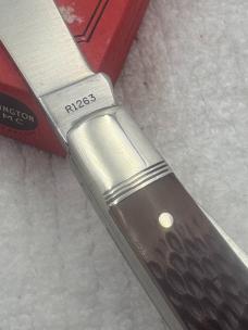 Remington Vintage 1986 Hunter Bullet Knife #R1263 New In Box Made In USA Excellent