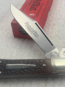 Remington Vintage 1986 Hunter Bullet Knife #R1263 New In Box Made In USA Excellent