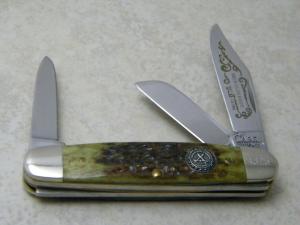 Case Tested XX USA G6345 1/2 Bone 1987 NKCA Club Knife
