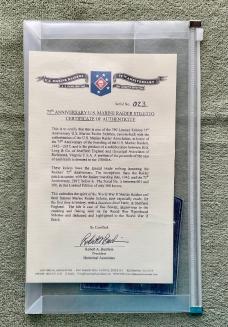 Marine Raider 75th Anniversary Stiletto H G Long W/Locking Display Case Mint 023/300