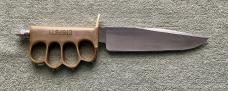 Custom Robert Rhodes Bearpaw Forge Knuckle Knife 