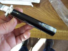 A.G.A. Campolin Italian 9" Dominus Brazilian Horn  Swedgey Blade # GO-DOM23A-HB UNUSED W/Orig. Box