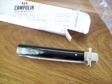 A.G.A. Campolin Italian 9" Dominus Brazilian Horn  Swedgey Blade # GO-DOM23A-HB UNUSED W/Orig. Box