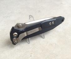 Microtech Knives SOCOM Elite Folding Knife Black Aluminum Handle Bronze M390 Blade - New