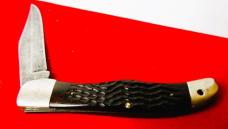 CASE XX VINTAGE 6165 SAB FOLDING HUNTER WITH GOOD SNAP AND EDGE PRE OWNED 1979 AND DECENT TO OWN
