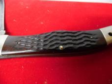 CASE XX VINTAGE 6165 SAB FOLDING HUNTER WITH GOOD SNAP AND EDGE PRE OWNED 1979 AND DECENT TO OWN