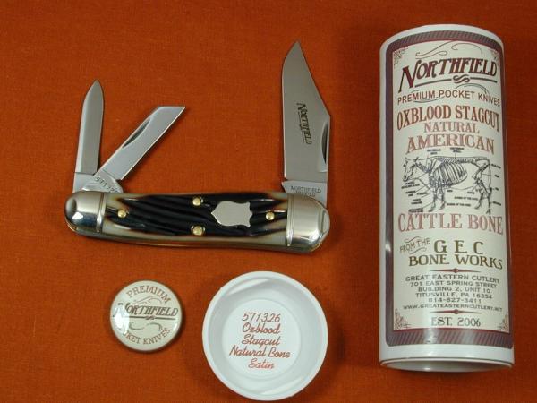 Great Eastern Cutlery GEC Oxblood Stagcut Natural Bone Geppetto Whittler Knife NIT 571326 Made USA Great Eastern Cutlery GEC Oxblood Stagcut Natural Bone Geppetto Whittler Knife NIT 571326 Made USA