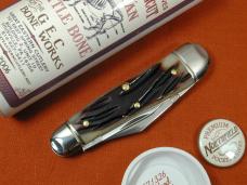 Great Eastern Cutlery GEC Oxblood Stagcut Natural Bone Geppetto Whittler Knife NIT 571326 Made USA
