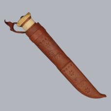 Vintage 1990s Finnish Sami Style Puukko Knife Lapinpuukko Unna Niibas #8794