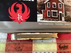 Case xx 2005 Trapper w Ruger Shield (MDL# 6254 SS) & Brnt Honey Bone Handles -NOS in M/NM Condition