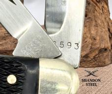 Boker Great American Story 1779 Lafayette Escadrille 2 Blade Folding Jack Knife