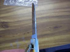 Vintage Hubertus Knife Size 12 Slimline Yellow Micarta Special Package Old Ritter Fact. UNUSED!