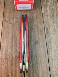 Henckels by Boker Whittler Red Pin Feather Jigged Bone Solingen Germany