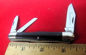 QUEEN STEEL USA SWELL CENTER 48B UNUSED BLACK SCALE WHITTLER 1970s