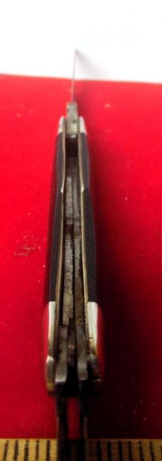 QUEEN STEEL USA SWELL CENTER 48B UNUSED BLACK SCALE WHITTLER 1970s?
