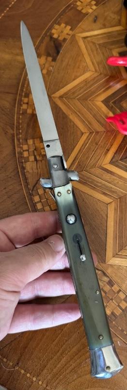 13” INOX Italian Switchblade Stiletto Vintage 