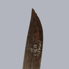 Antique 1920s Finnish Sami Puukko Knife Reindeer Horn Hackman Blade #8797
