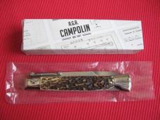 Italian Limited Edition Manual Open Swing Guard Stiletto Knife - A.G.A CAMPOLIN Italy
