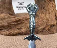  Kit Rae United Cutlery Vintage Rare Neptunes Pearl Dagger Knife w/Sheath UC871