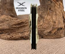 BUCK CREEK 4 BLADE CONGRESS STAG HANDLES GERMAN CARBON STEEL HANDMADE KNIFE (64)