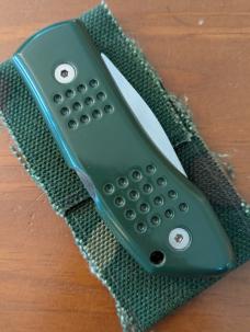 NOS MCM ITALY MADE FLUSH BUTTON AUTOMATIC KNIFE 