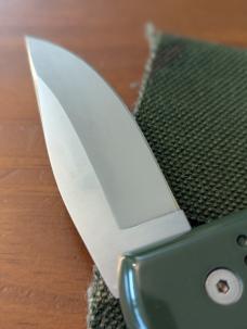 NOS MCM ITALY MADE FLUSH BUTTON AUTOMATIC KNIFE 