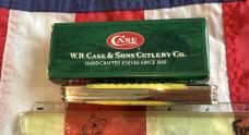 2005 Gunboat Canoe (Mdl# 6394 SS) w/ Fantastic Lemon Lime Bone Handles. NOS in Orig box Minty